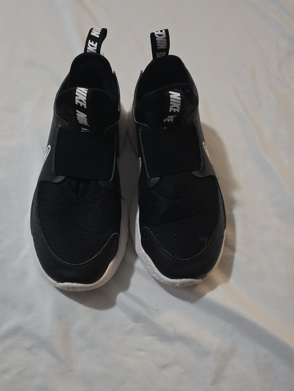Nike Little Kids Black Slip-On Athletic Sneakers